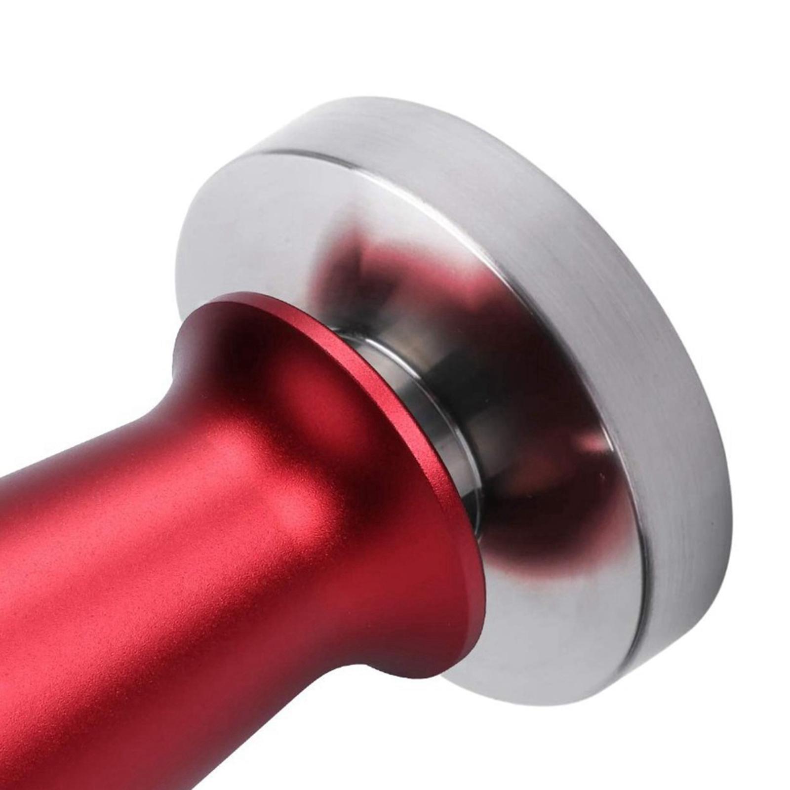 2x Barista Coffee Tamper Coffee Bean Hand Press Flat Base 57.5MM Coffee Machine Coffee Leveler Home