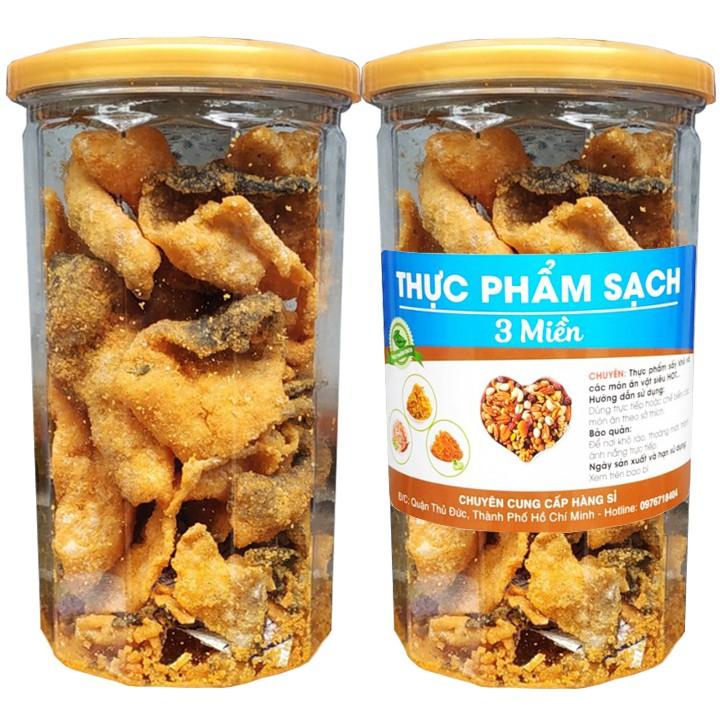 DA CÁ HỒI LẮC TRỨNG MUỐI GIÒN NGON - MỖI HŨ 200G