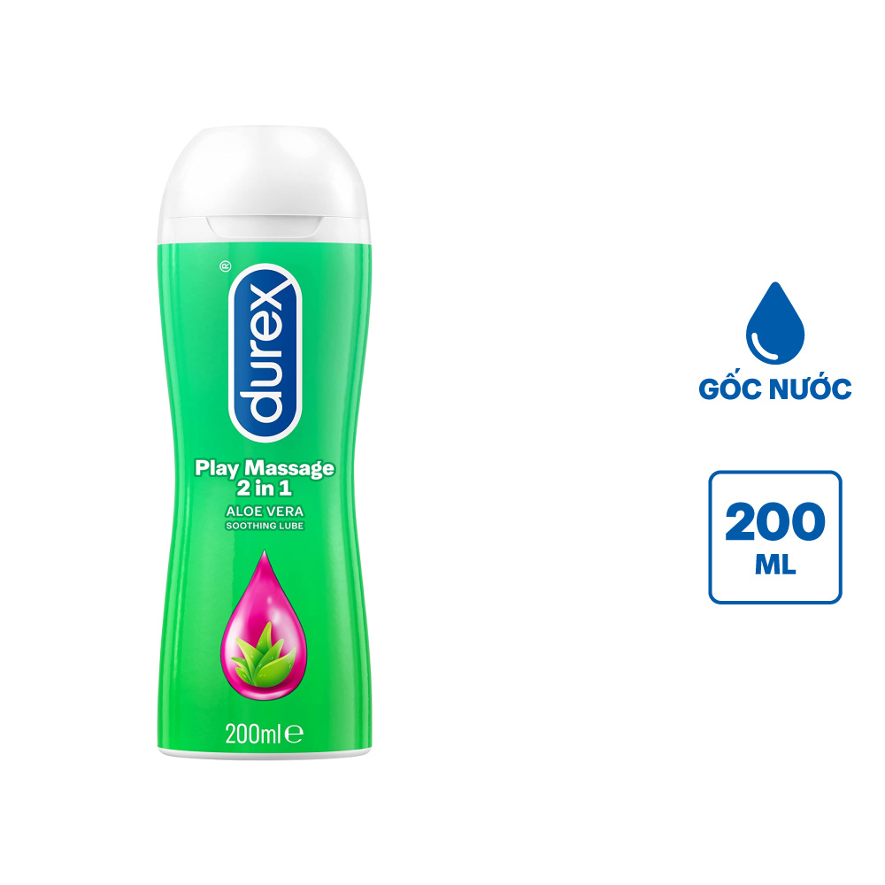 Gel Bôi Trơn Durex Play Massage (200ml)
