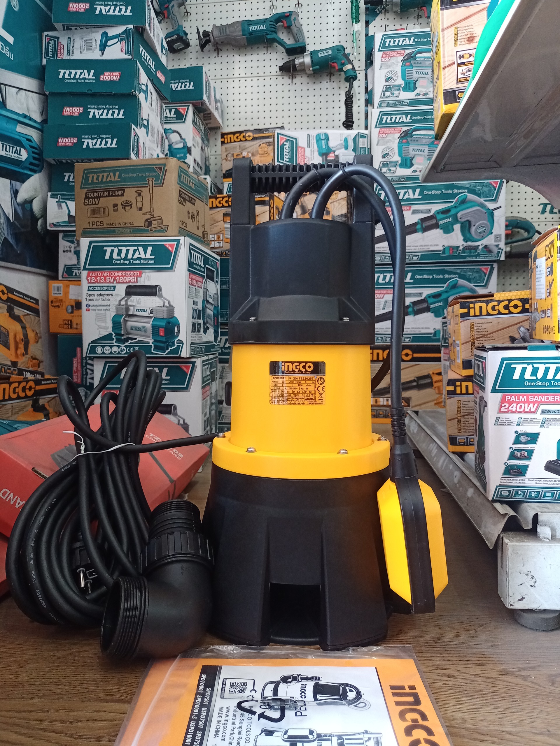 Máy bơm chìm nước thải ingco SPD10001