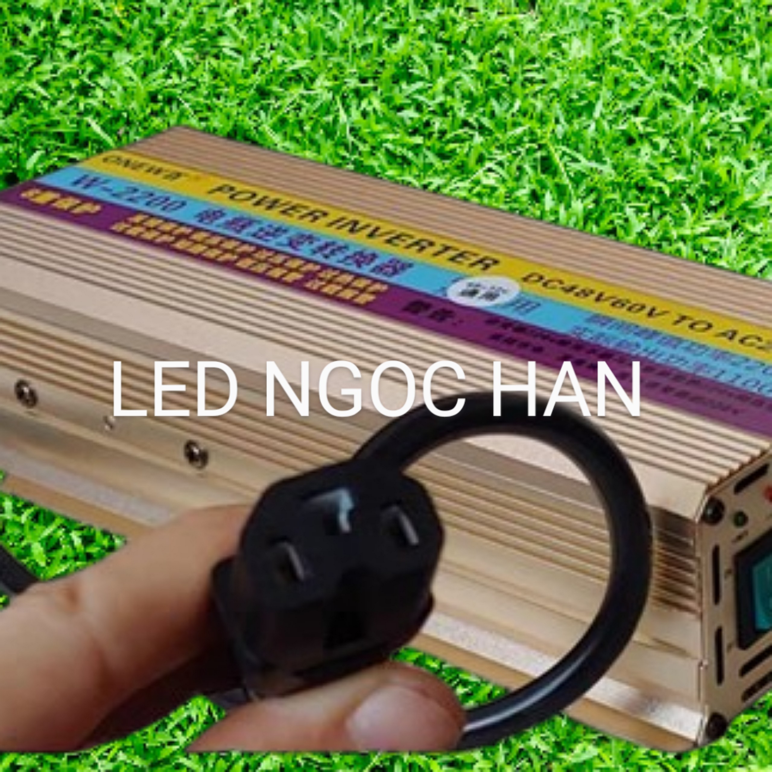 Biến tần tăng áp - kích từ pin xe pin xe điện 48V, 60V, 72V, đa năng lên 220V công suất 2500W