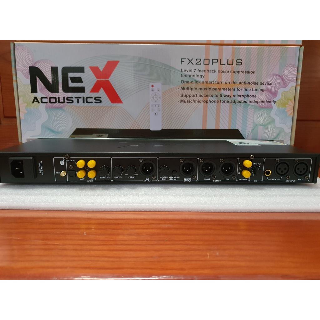 Vang cơ NEX Acoustic FX20 Plus, vang cơ Bluetooth chống hú NEX Acoustic FX20 Plus.