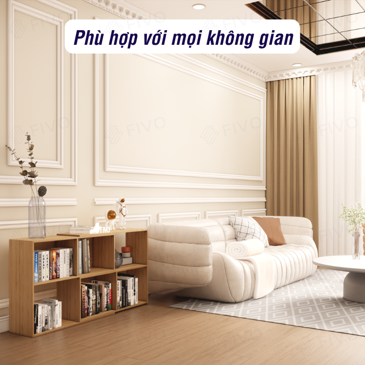 Kệ Sách Gỗ Cho Bé Nhiều Ngăn FIVO FB72, Màu Sắc Đa Dạng Phù Hợp Cho Cả Bé Trai Và Bé Gái - 2 Tầng