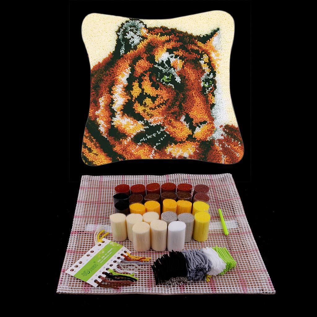 Hook Kit with Basic Tool Pillow Case Making Home Ornament