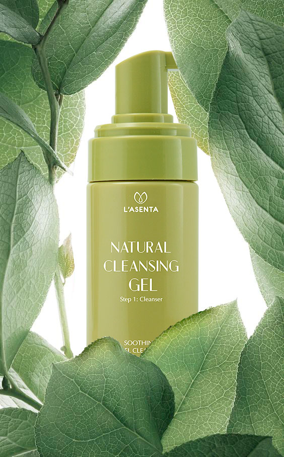 Gel Rửa Mặt Dành Cho Da Nhạy Cảm Natural Cleansing Gel L'asenta 100ml