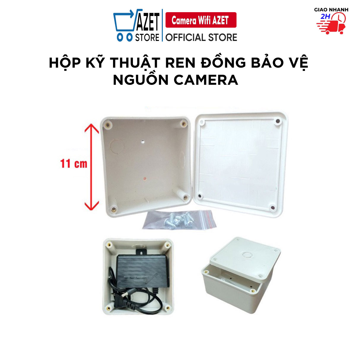 Hộp Kỹ Thuật Ren Đồng Bảo Vệ Nguồn Camera Chất Lượng Cao