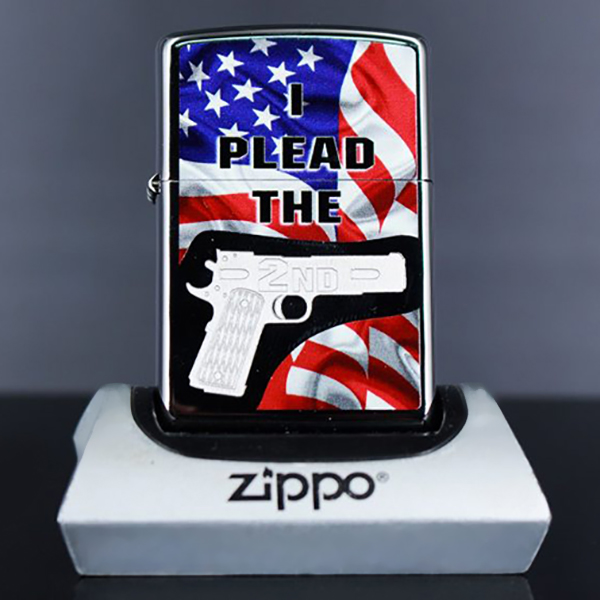 Bật Lửa Zippo 250 2nd Amendment Plead