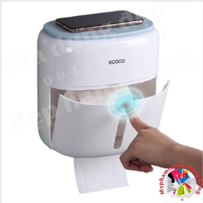 Hộp đựng giấy vệ sinh 2 ngăn thông minh