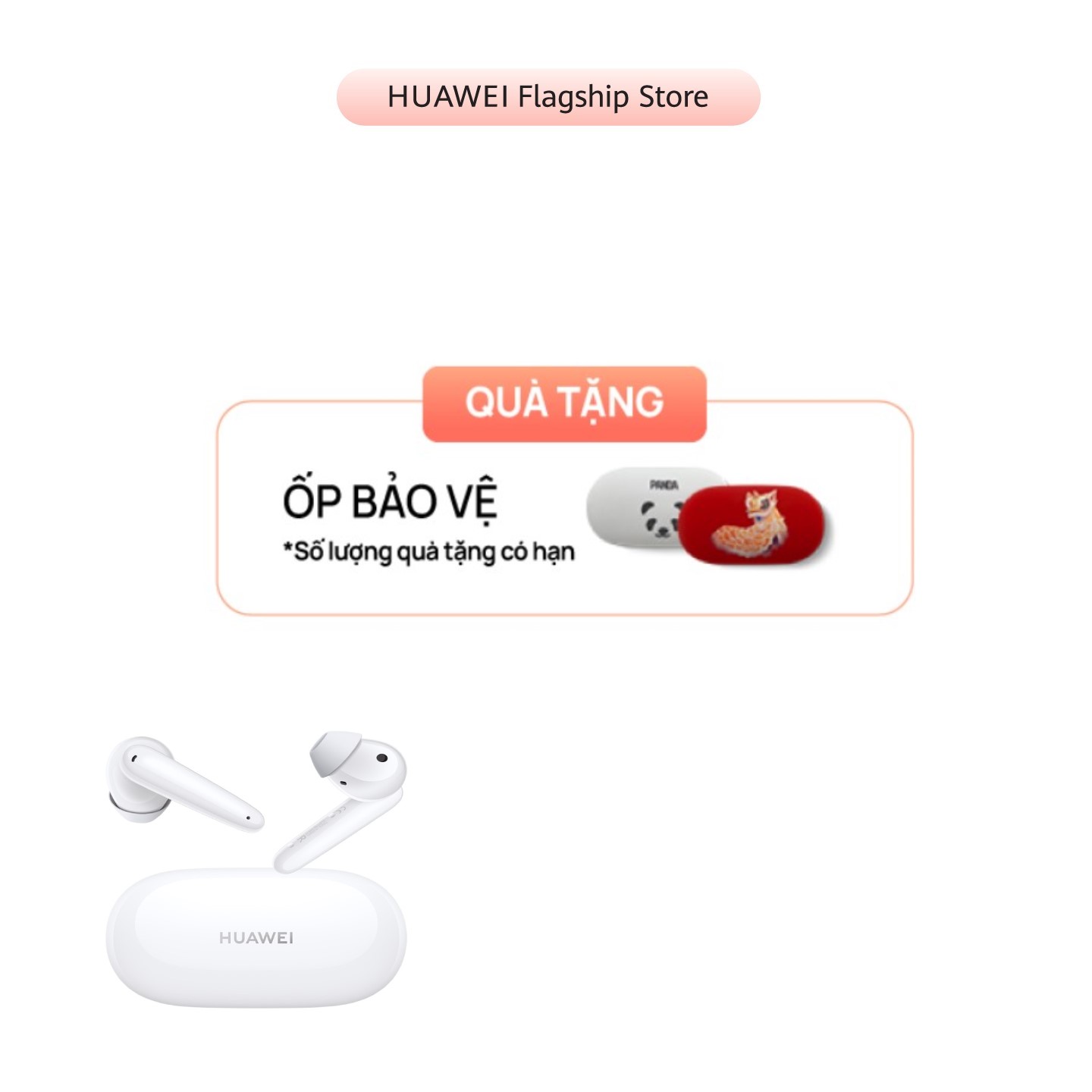 [GIFT] Ốp Dẻo Bảo Vệ cho Tai Nghe Không Dây Huawei FreeBuds SE | Hàng Chính Hãng (Giao mẫu ngẫu nhiên