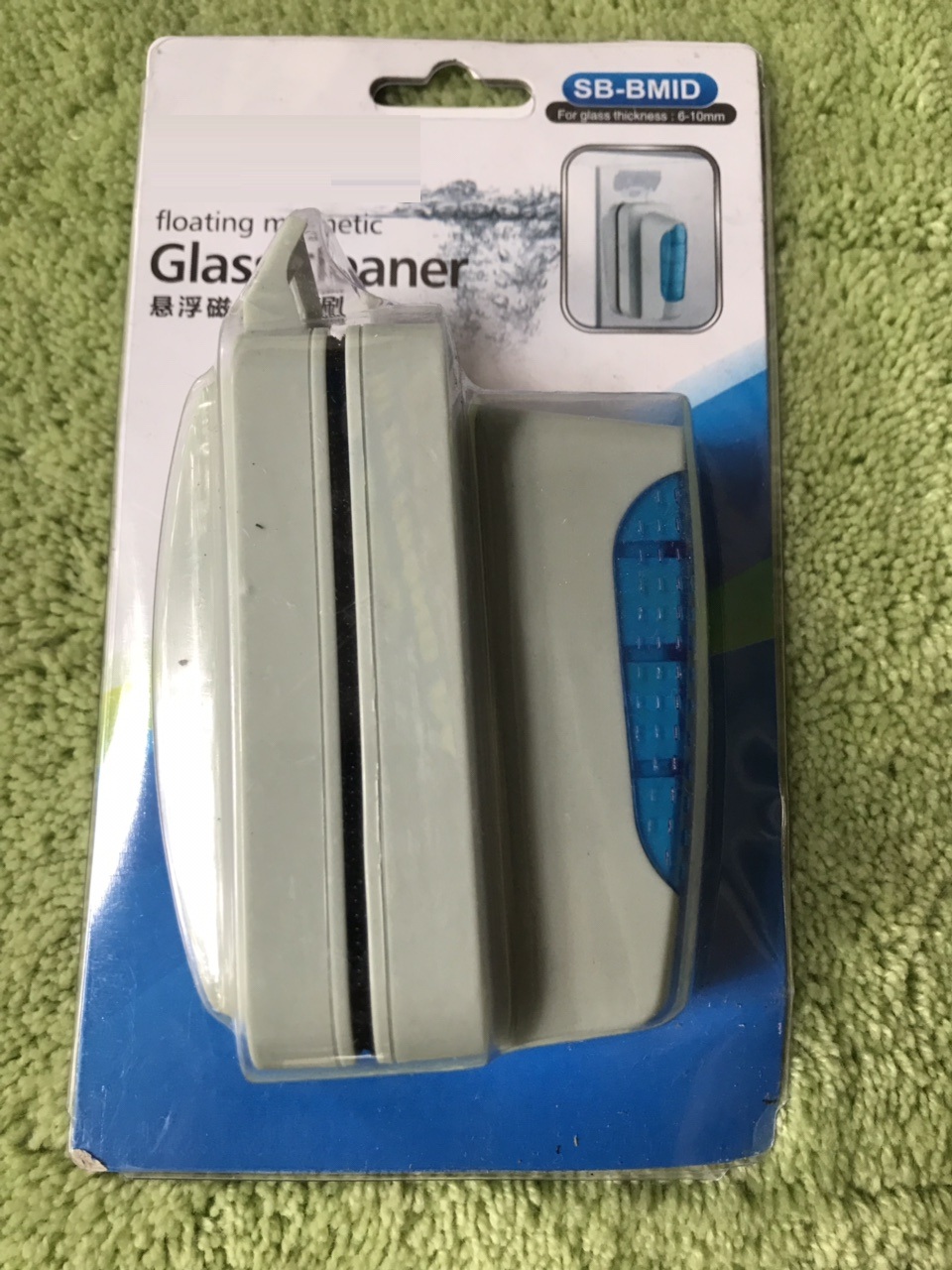 Nam châm cọ bể cỡ trung, vệ sinh bể cá dày 6-10mm SB-BMID