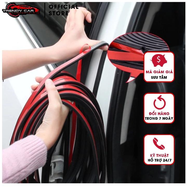 8met Gioăng cao su chống ồn chữ B cho ô tô | Ron cao su chữ B cách âm chống ồn cho xe hơi