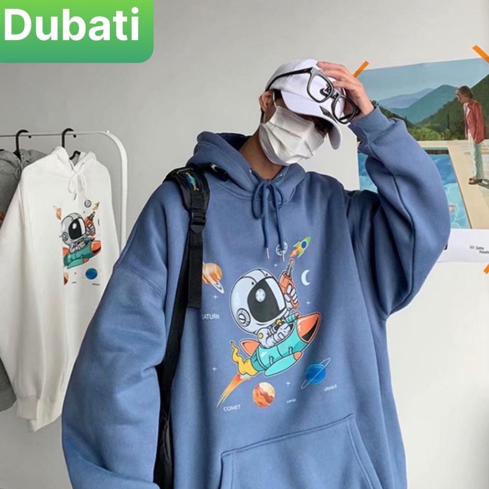 ÁO NỈ, ÁO KHOÁC HOODIE PHI HÀNH GIA NASA SIÊU NGẦU NAM NỮ PHONG CÁCH HÀN QUỐC - DUBATI FASHION