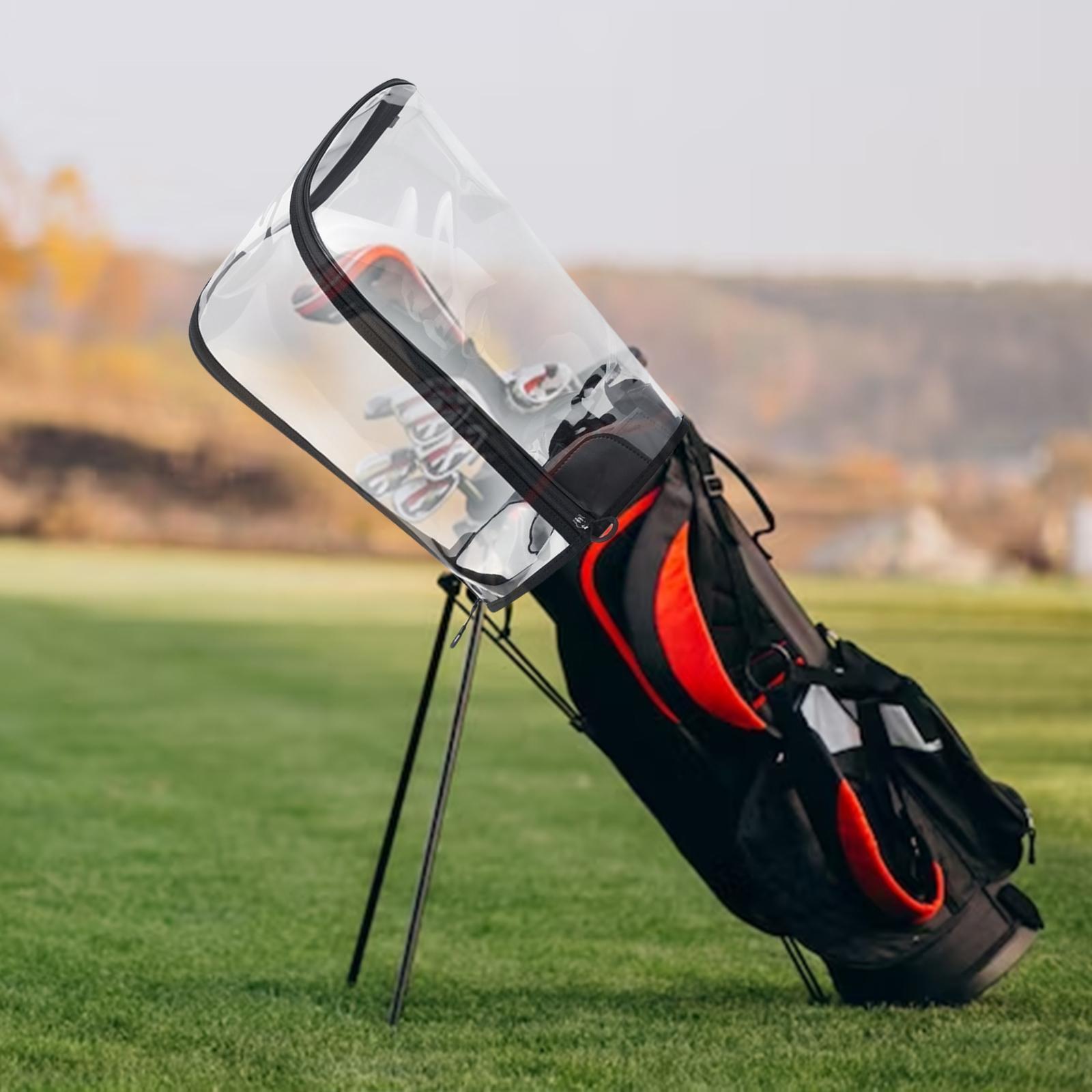 Clear Golf Bag Rain Cover Golf Bag Rain Protection Cover Rainproof