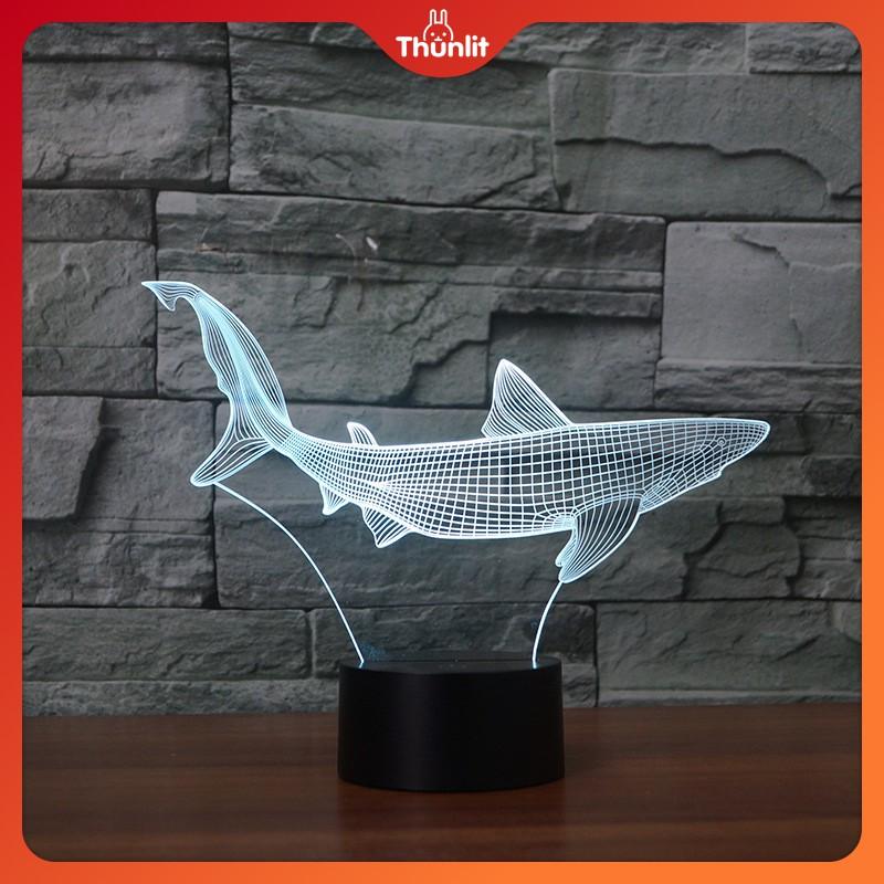 Thunlit Fish Night Light USB Plug-in Colorful Lights