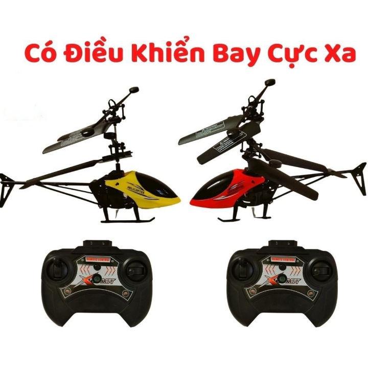 Máy Bay Điều Khiển Từ Xa Helicopter Kèm Dây Sạc - Đồ Chơi Thông Minh Cho Bé Phát Triển Tư Duy Trí Tuệ, Khả Năng Quan Sát