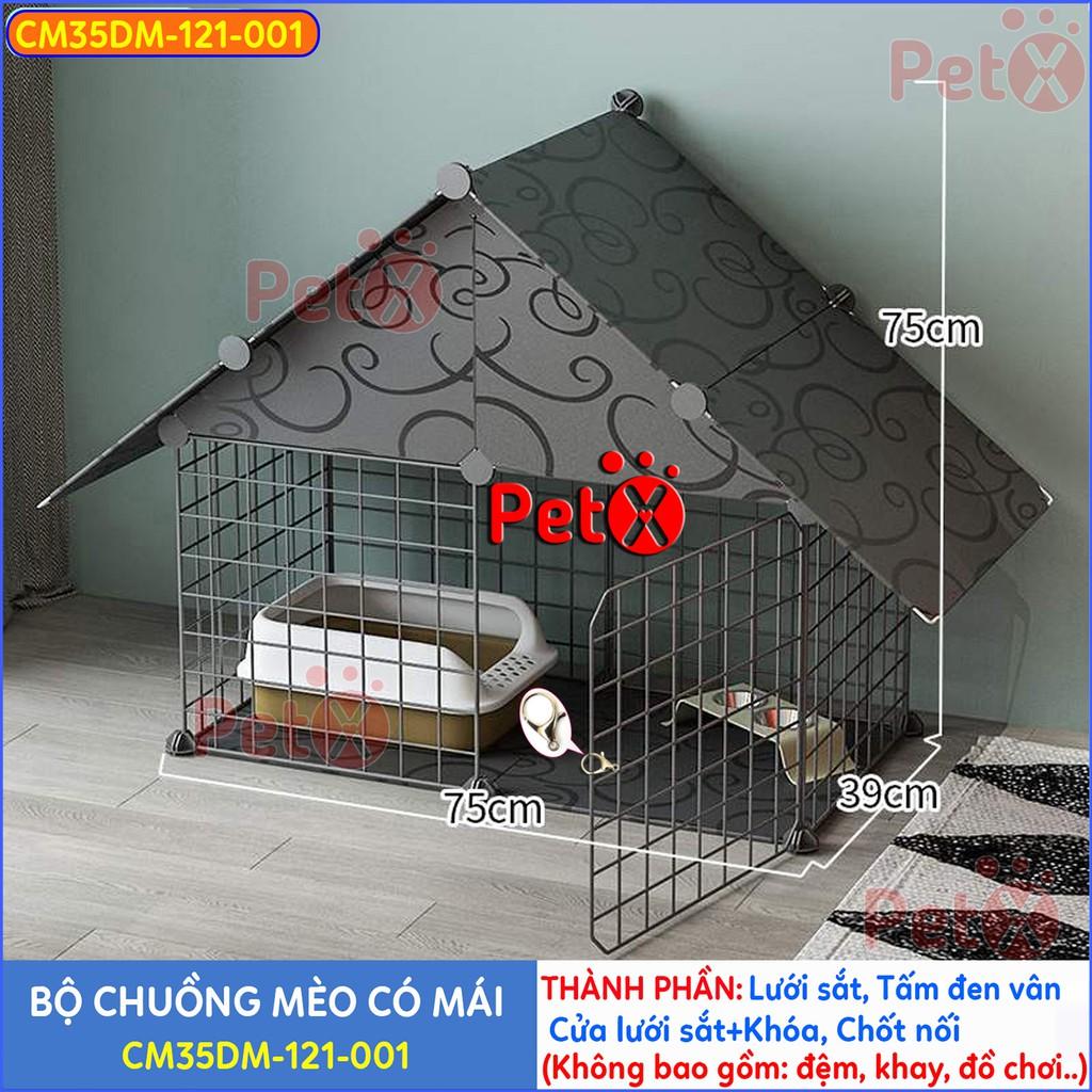 Chuồng mèo 2 tầng giá rẻ lắp ghép lưới sắt đa năng nuôi thú cưng thỏ, bọ ú, sóc