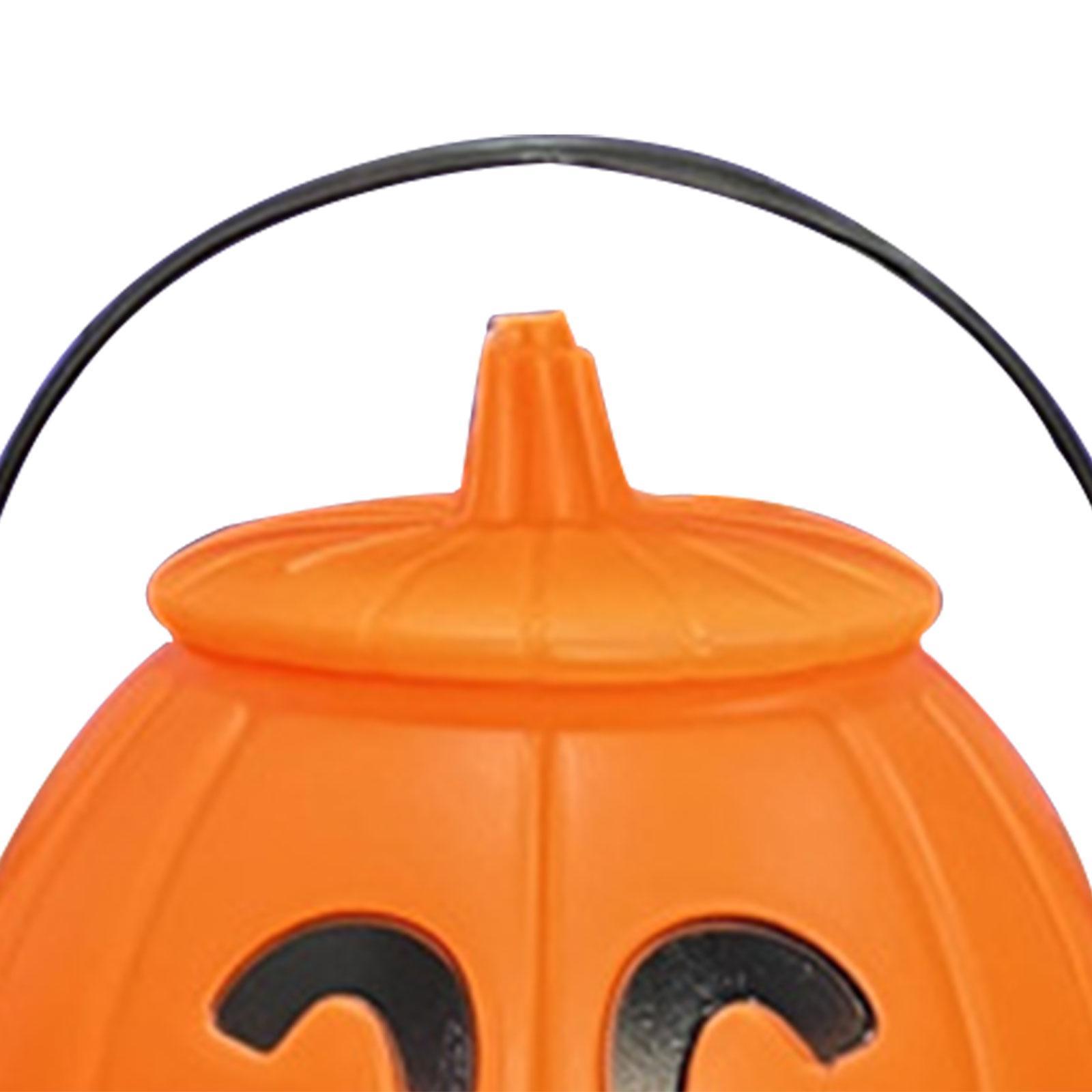 Halloween Pumpkin Buckets Candy Basket Decoration Trick or Treating Basket