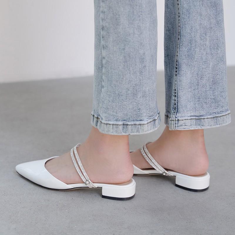 Giày sandal học sinh có quai hậu size lớn 40 41 42 43 44