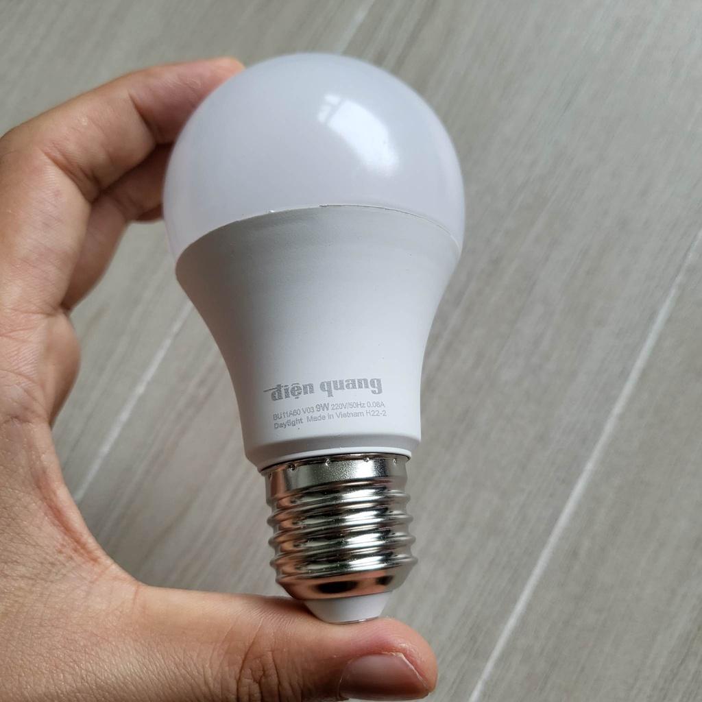 Đèn LED Bulb Điện Quang ĐQ LEDBU11A60 chụp cầu mờ - công suất 7W/9W - ánh sáng trắng/vàng