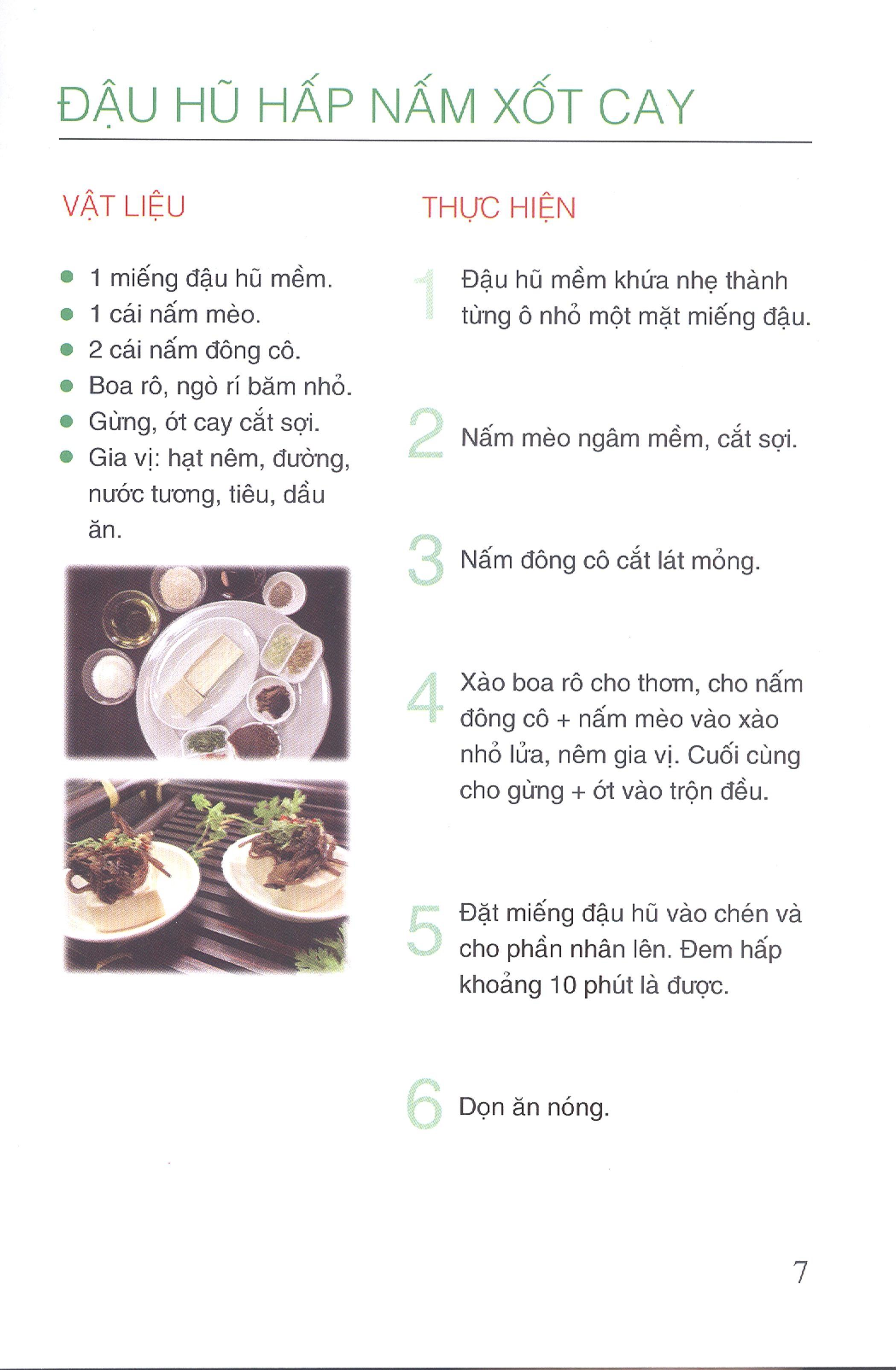 Sách 500 Món Chay Thanh Tịnh - Tập 12