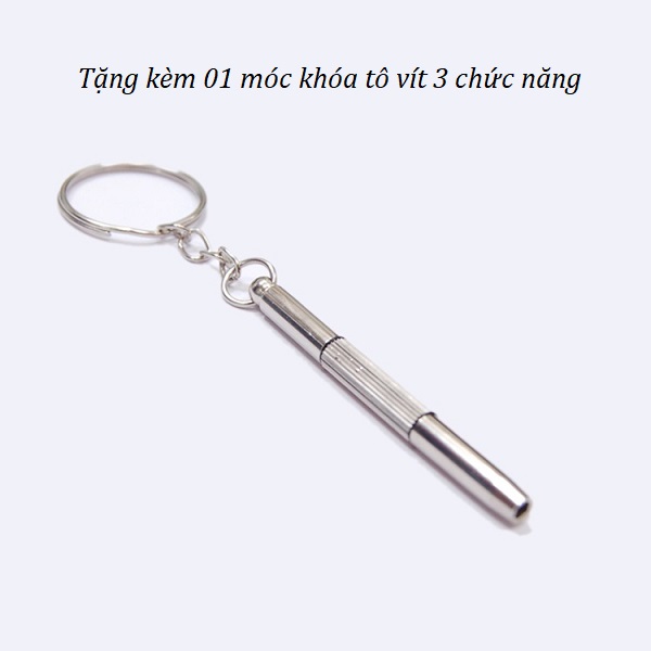 Kệ đỡ màn hình máy tính ( CHÂN ĐẾ CHỐNG TRƯỢT, BỐN CỔNG USB ) - Tặng kèm 01 móc khóa tô vít ba chức năng