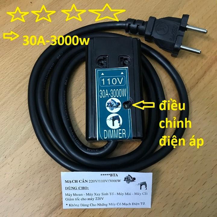 Dây nguồn chuyển điện 220v thành 110v 3000w