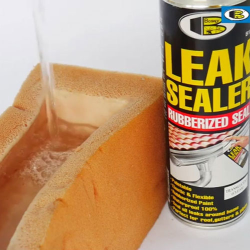 Combo 5 chai Sơn xịt chống dột chống thấm Leak Sealer B125 Bosny - 600ml - Nhập khẩu Thái Lan.