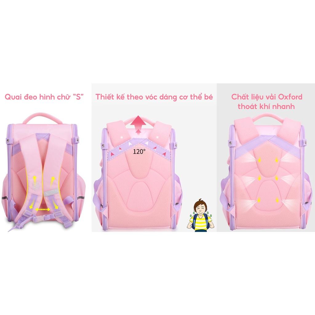 Balo chống gù cho bé đi học tiểu học cặp sách học sinh in hình hello kitty dễ thương đáng yêu vải oxford cao cấp 2022-13