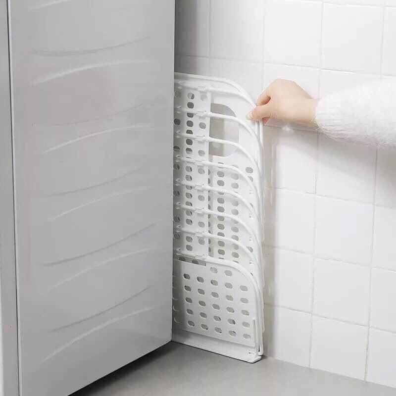 Giỏ Đựng Đồ, Quần Áo Bẩn Kế Máy Giặt Gấp Gọn Treo Tường Tiện Lợi - Rổ Treo Tường Đựng Đồ