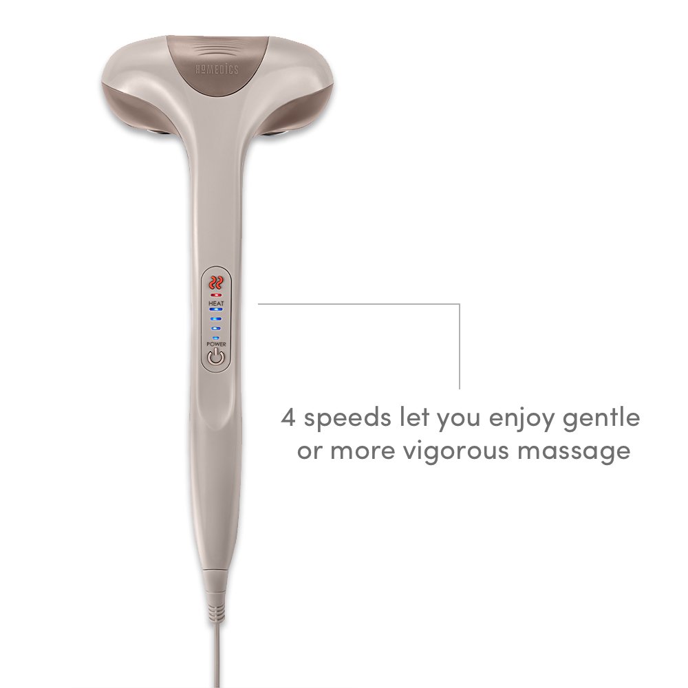 Máy massage cầm tay USA chuyên dụng kèm nhiệt hồng ngoại HoMedics HHP-350B nhập khẩu chính hãng USA