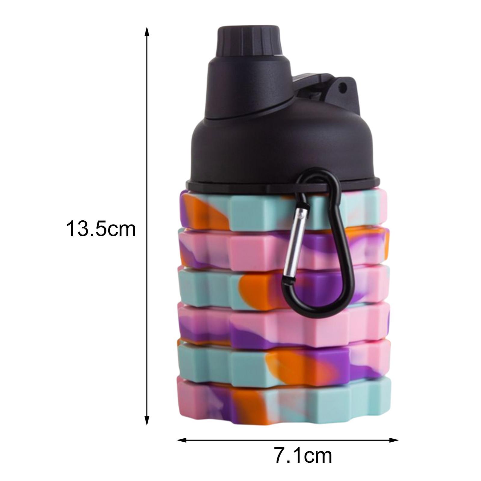 450ML Silicone Folding Water Cup Portable Outdoors Drinking Mug