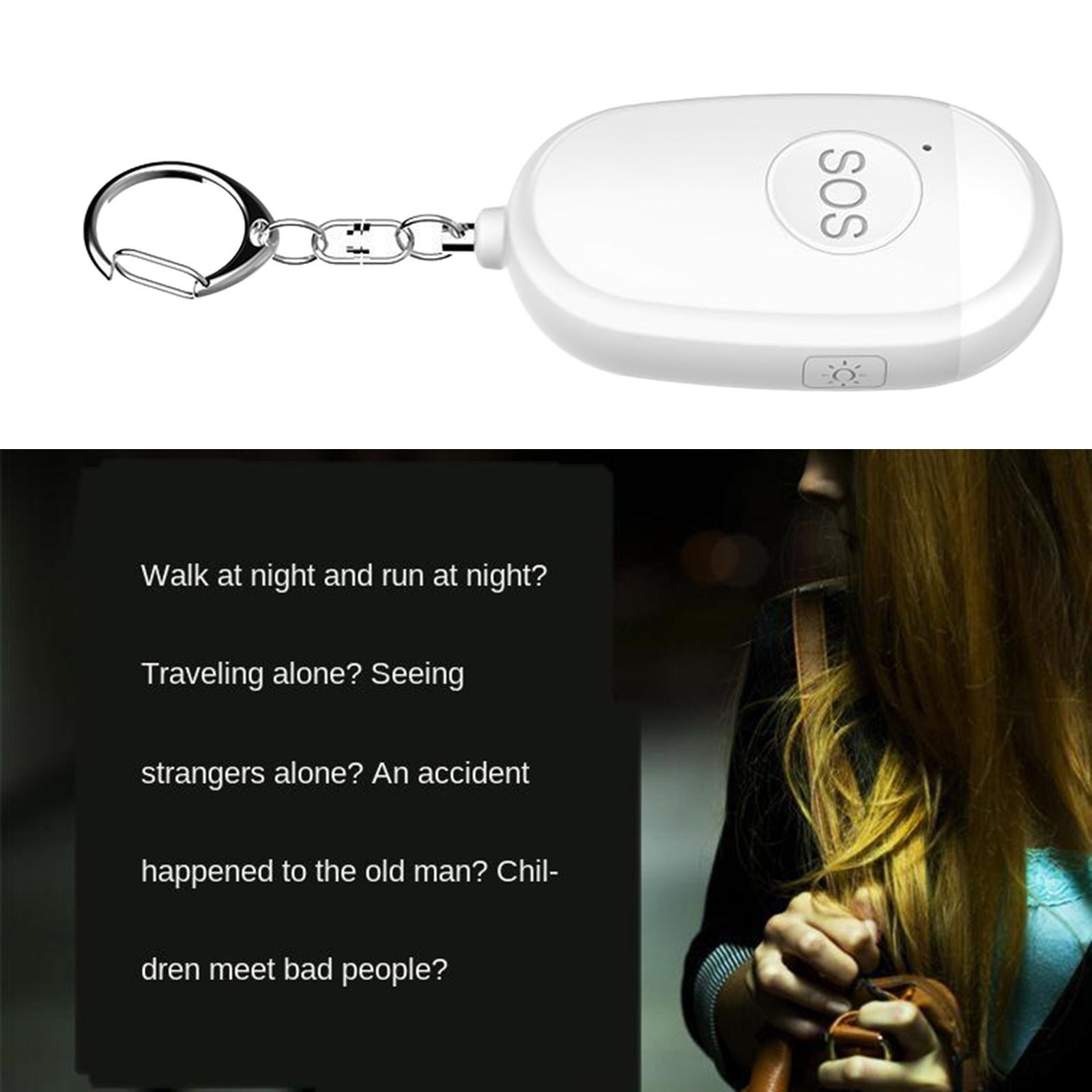 2-3pack Mini 130DB Personal Alarm Security Alert Charging for Women Elderly Kids