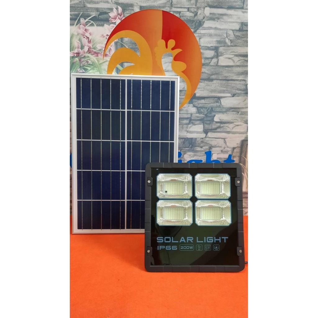 Đèn pha năng lượng mặt trời 200w cao cấp Goodlight