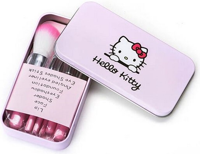 Bộ cọ trang điểm cá nhân kèm hộp - HENRYSA