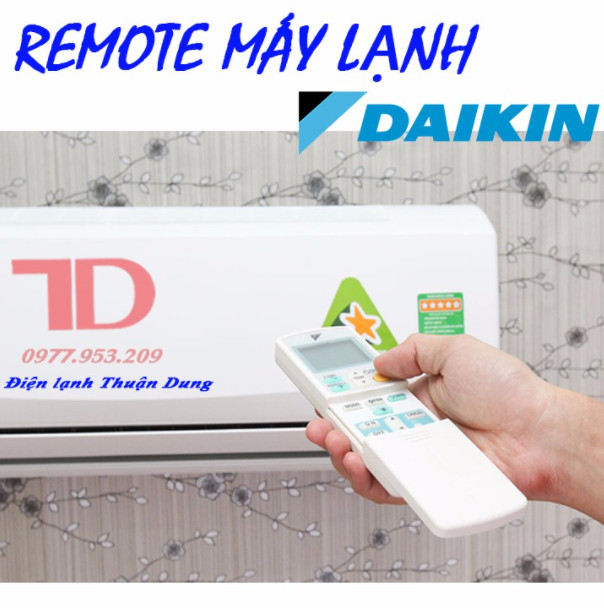 Remote dành cho máy lạnh Daikin 2 nút