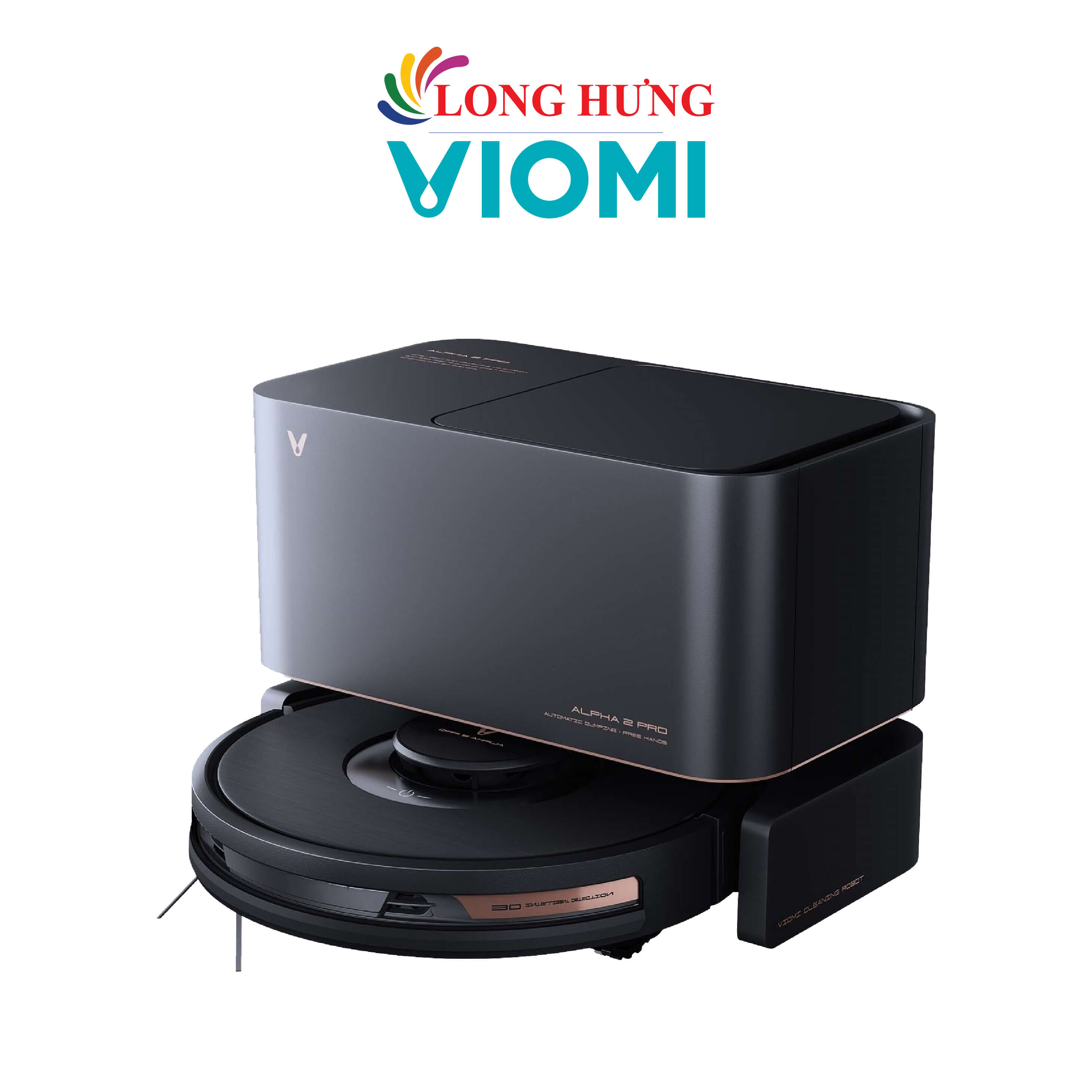 Robot hút bụi lau nhà Viomi Alpha 2 Pro YMVX032CN V-RVCLMD40B - Hàng chính hãng