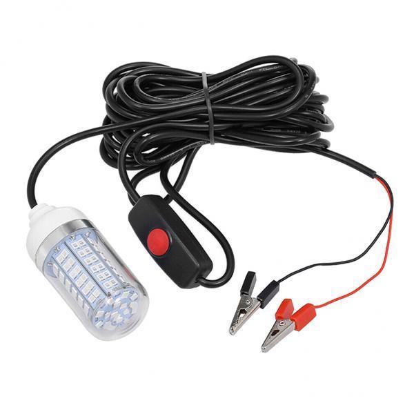 4X 108 LED Underwater Submersible Night Fishing Crappie Shad Squid Lure