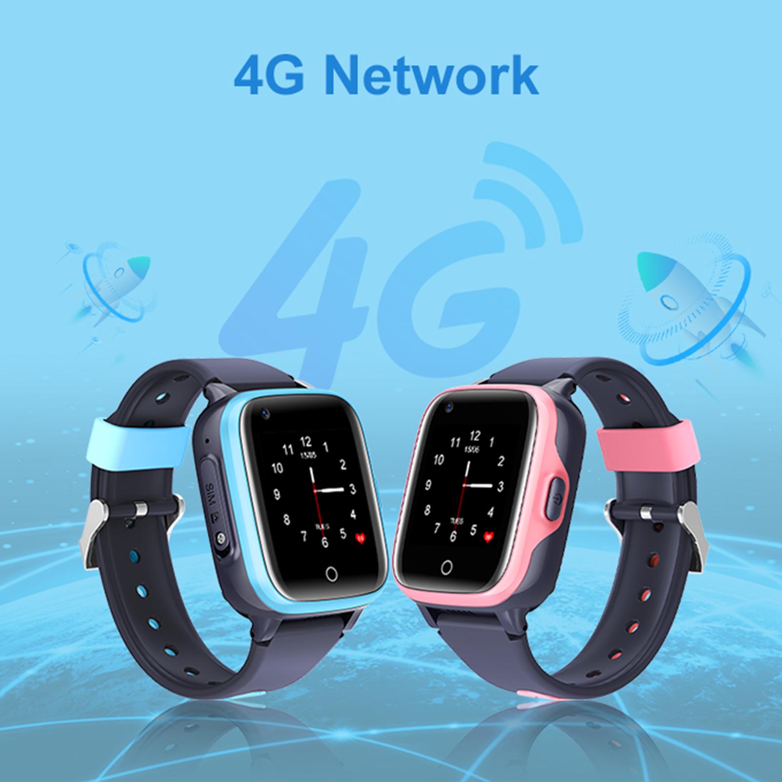 LT41 4G Kids Smart Phone Call Watch Video Chat LBS GPS SOS WiFi Monitor Camera Clock Child Voice Chat Baby Smartwatch