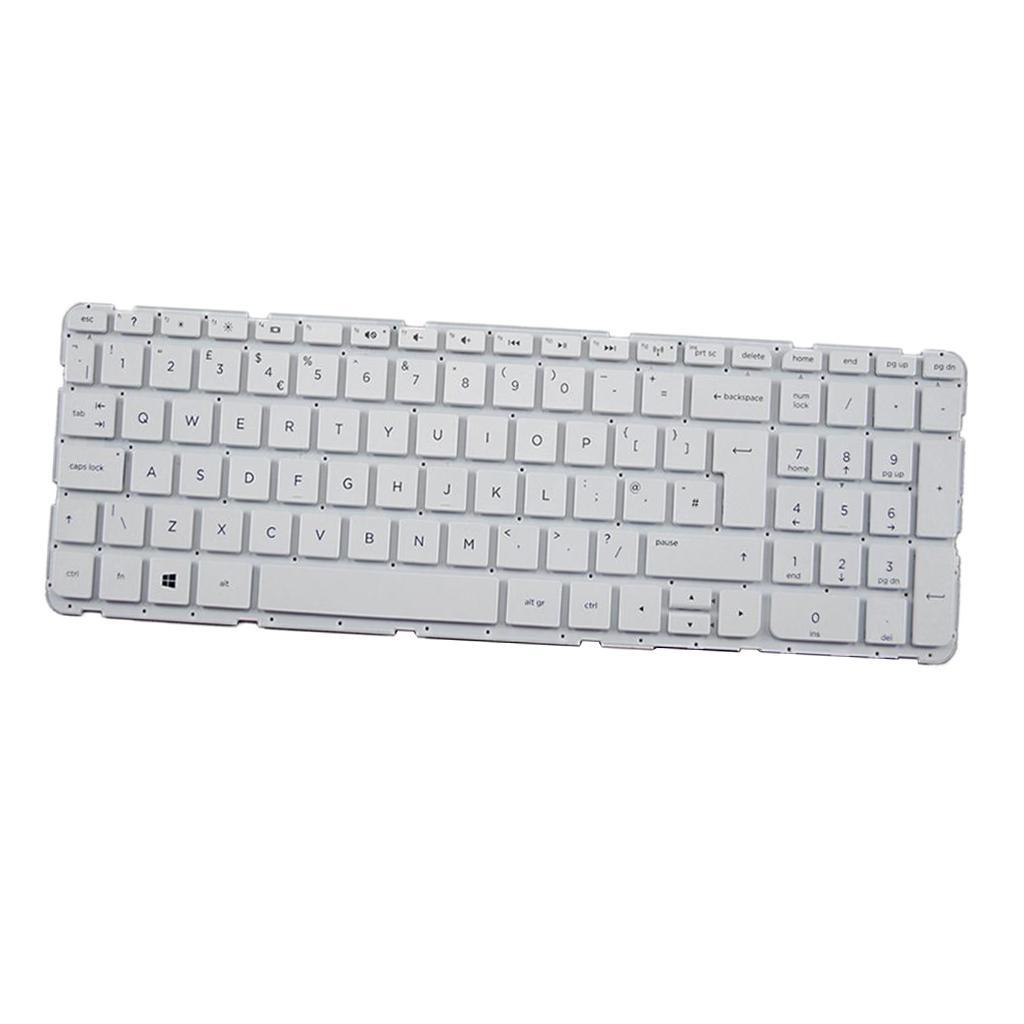 Laptop Desktop Full Size Keyboard UK ABS for HP Pavilion 15-n 250 G3 256 G3