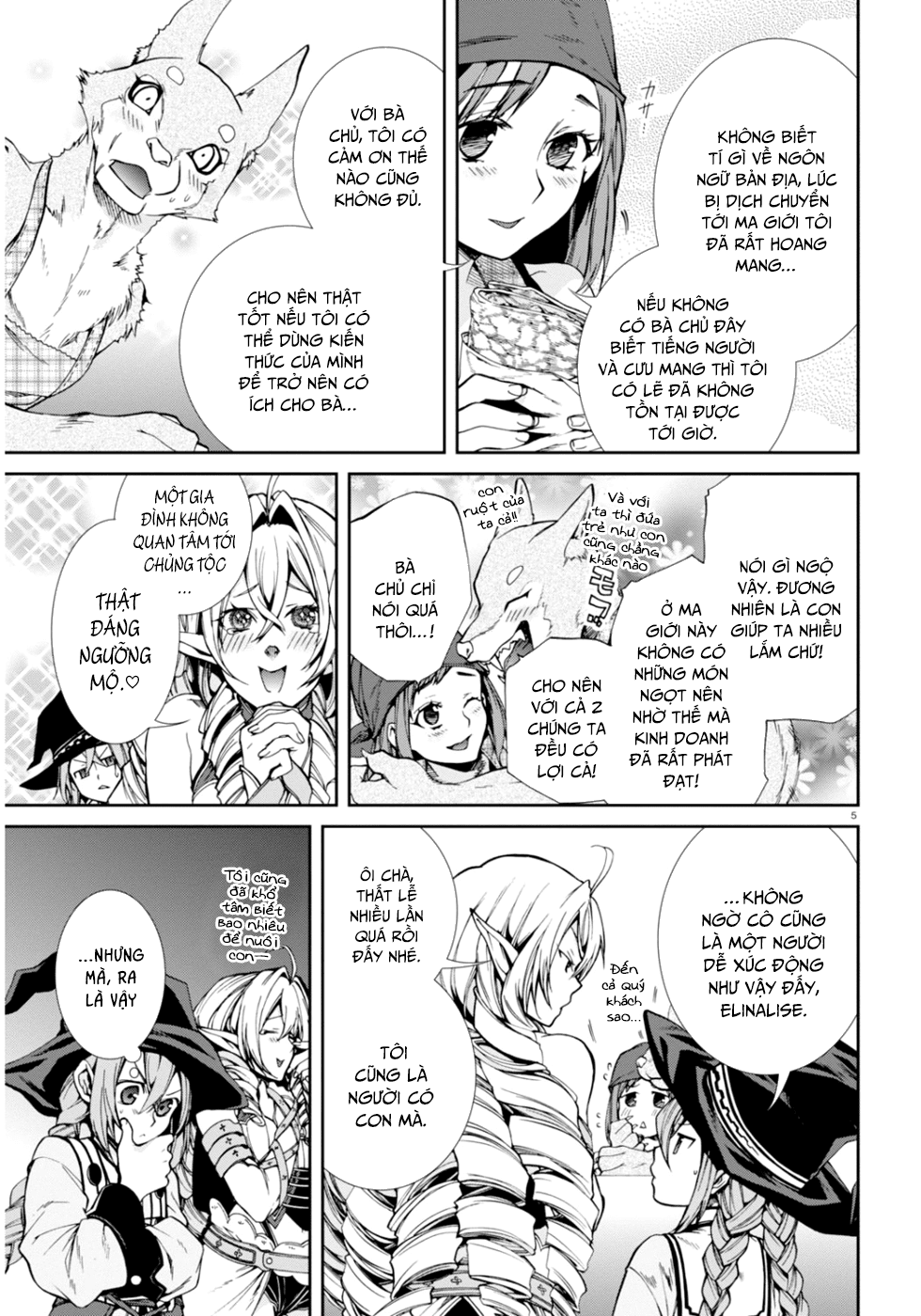 Chuyển Sinh Không Nghề Nghiệp: Tôi Sẽ Cố Gắng Hết Sức Nếu Tôi Đến Thế Giới Khác chapter 23.5 5