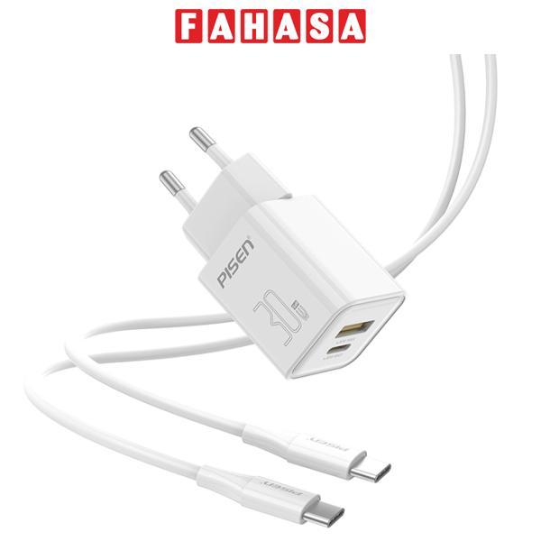 Sạc Nhanh Pisen Quick - Vivid 30W 1C1A GaN - Pisen CC1000