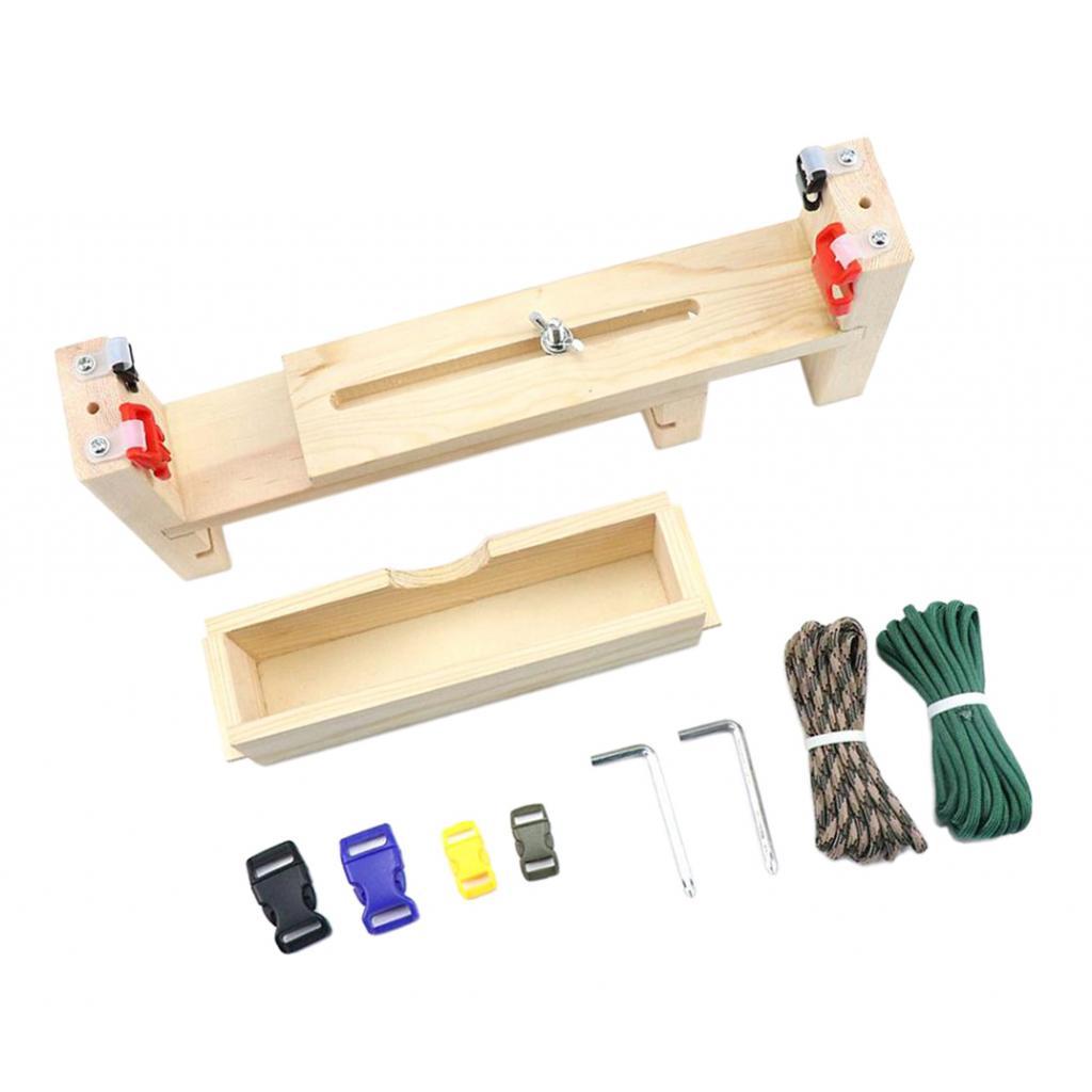 Bracelet Knitting Tool Wristband Maker Rope Weave  Braiding Crafting Tool