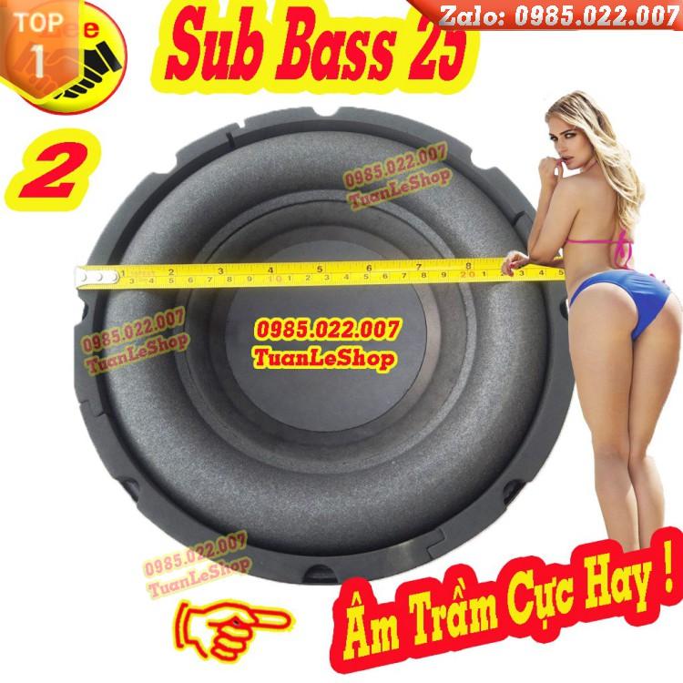 LOA SIÊU TRẦM 25 –GIÁ 1 CẶP - LOA SUB BASS 25