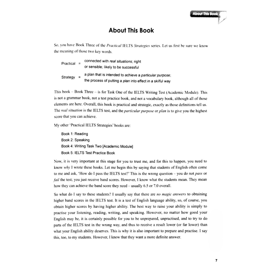 IELTS Writing Task One