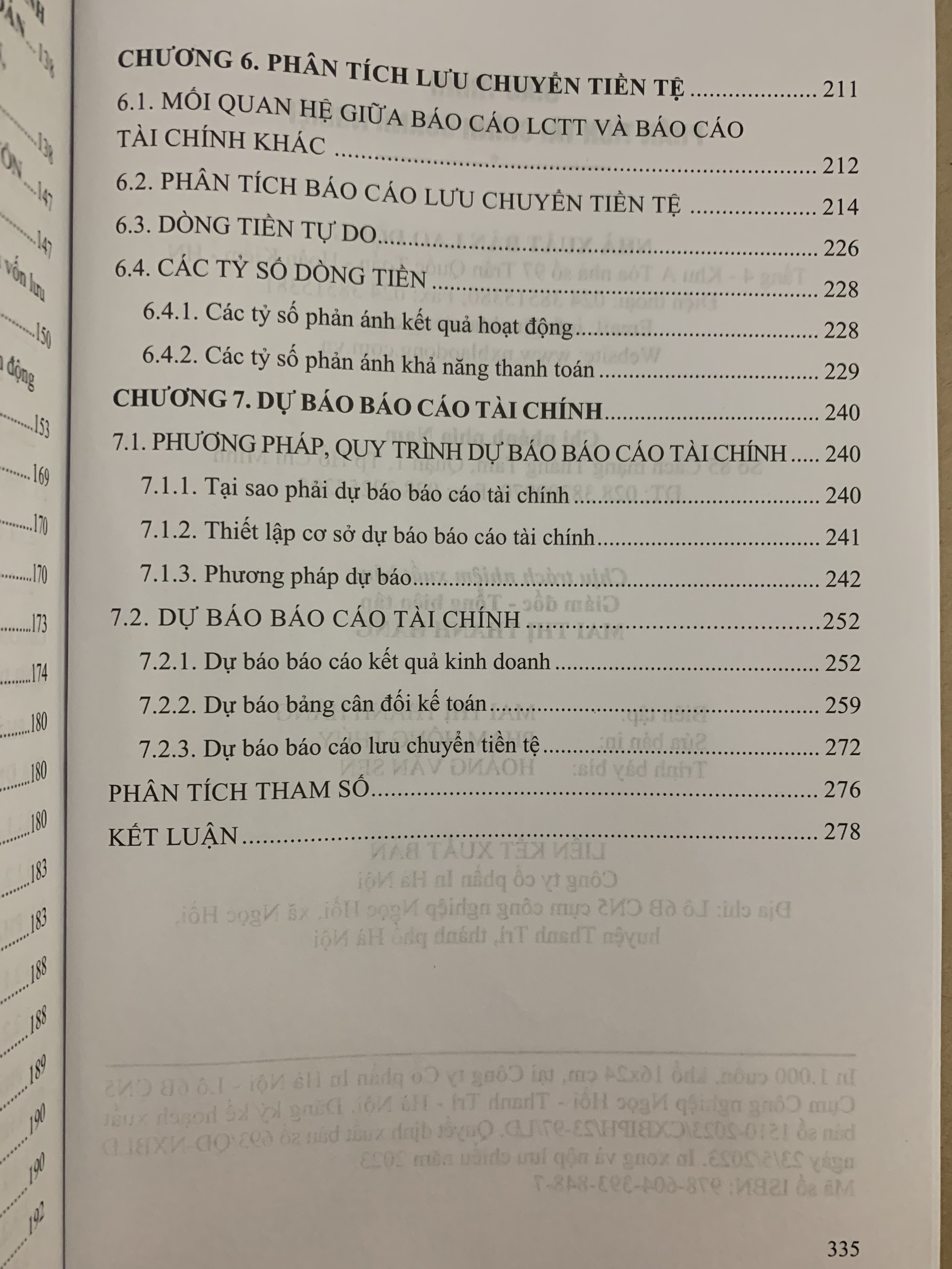 Giáo Trình Phân Tích Tài Chính Doanh Nghiệp (Tái Bản - TS. Lê Thị Xuân)