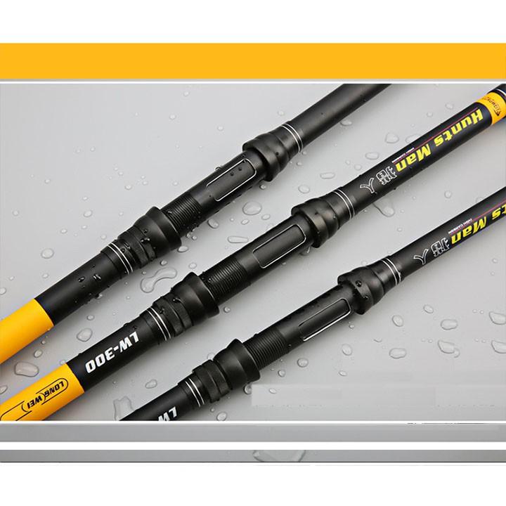 Cần câu máy Hunts man trâu bò độ dài từ 2m1 đến 3m6