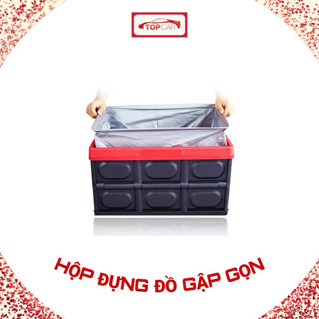Hộp Đựng Đồ Có Thể Gập Gọn Chịu Sức Nặng Đến 46Kg Để Đồ Cốp Sau Ô Tô