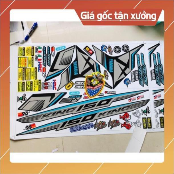 Tem rời ex 150 Mxking xám xanh lục bảo