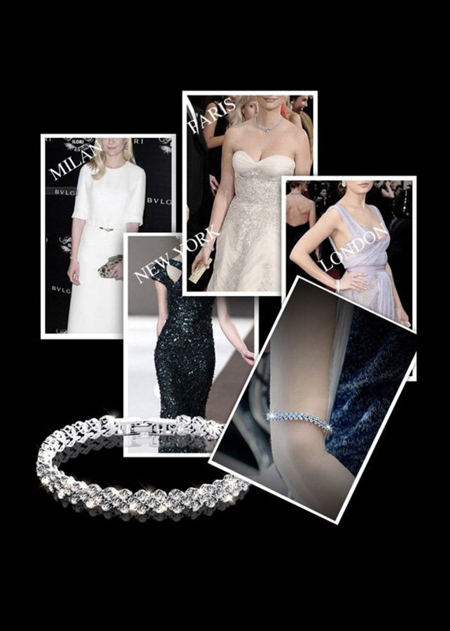 Lắc tay nạm đá Thạch Anh cao cấp