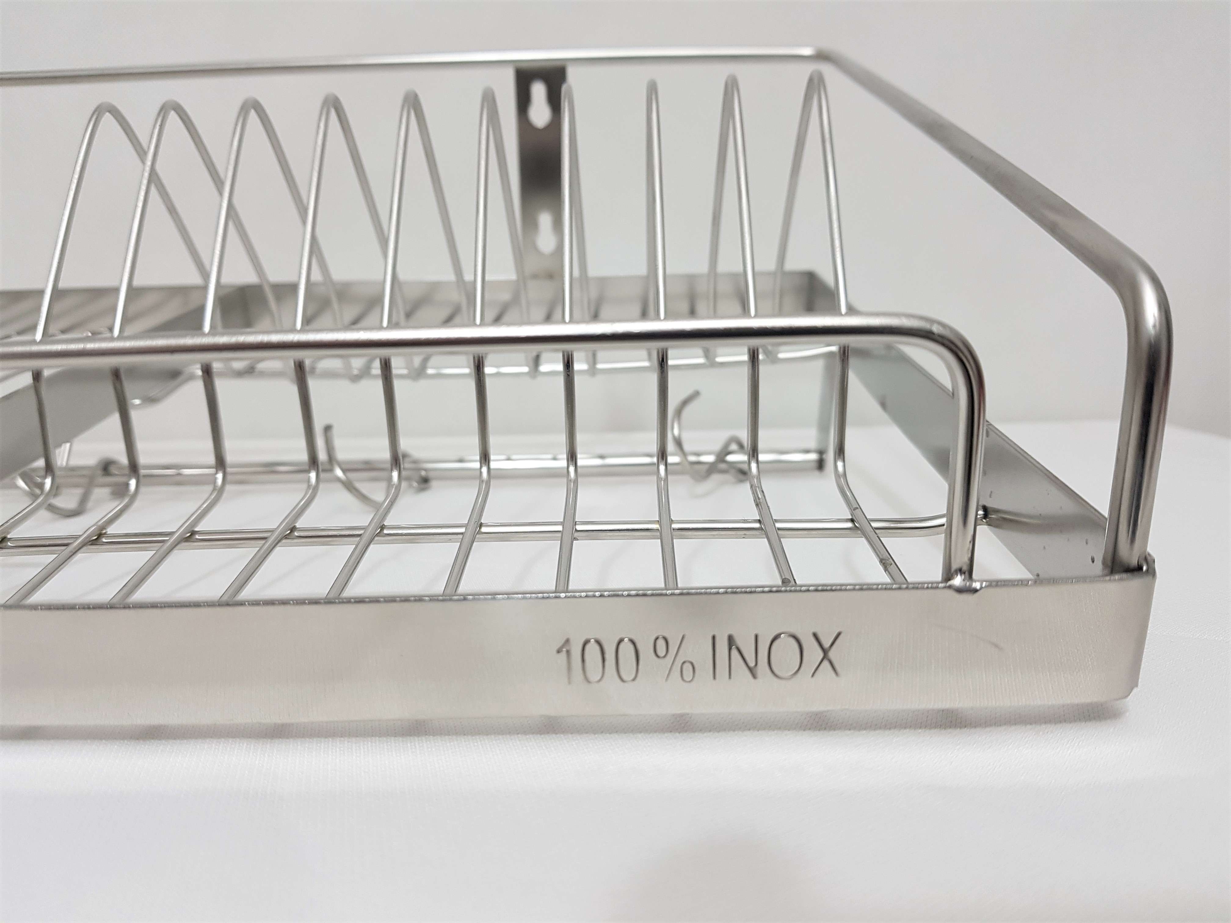 Kệ chén dĩa 1 tầng inox 201